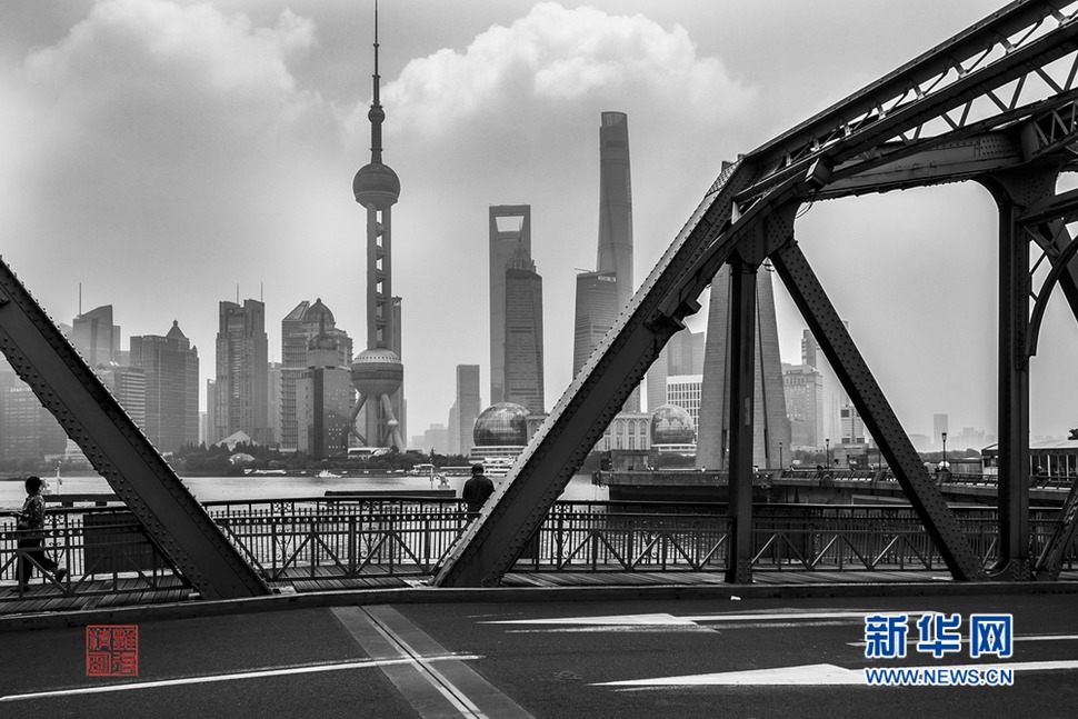 上海蘇州河、黃浦江兩岸風光掠影