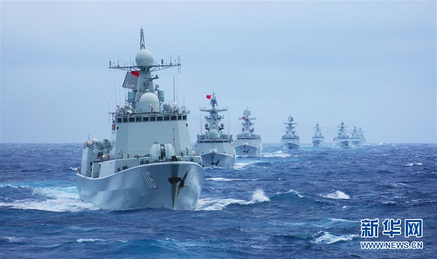 （人民海軍70年&middot;新華全媒頭條&middot;圖文互動）（4）向著深藍(lán)出發(fā)&mdash;&mdash;獻(xiàn)給人民海軍成立70周年
