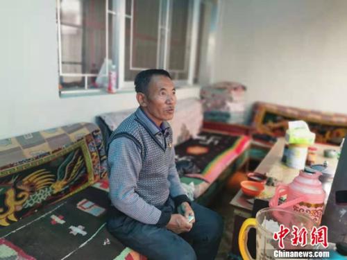 圖為黨確桑布。 謝藝觀 攝