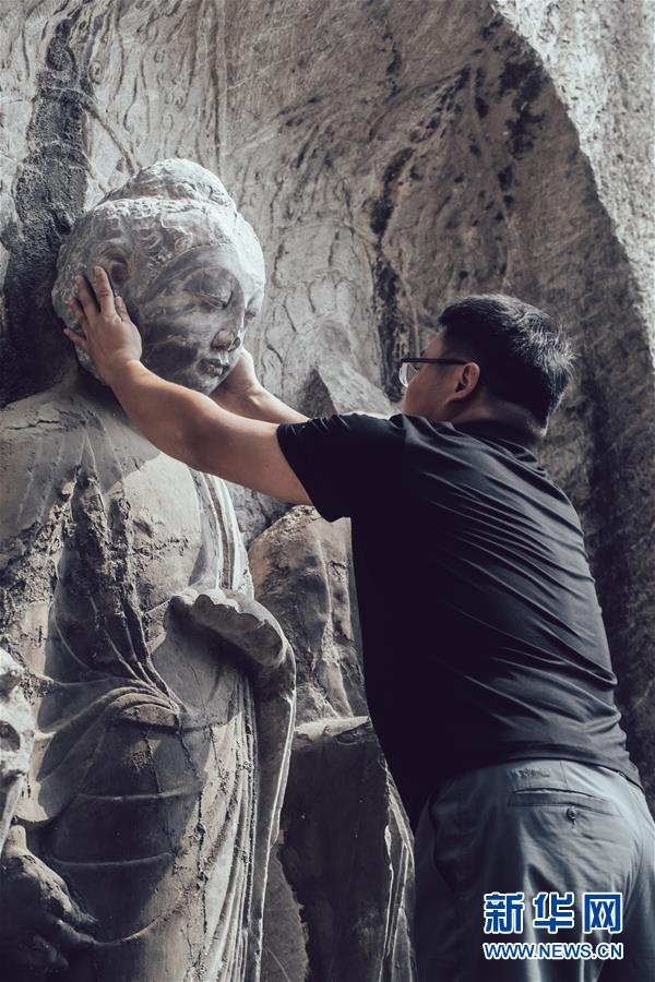 （圖文互動(dòng)）（2）合體了，龍門石窟流散佛首首次實(shí)現(xiàn)&ldquo;數(shù)字復(fù)位&rdquo;