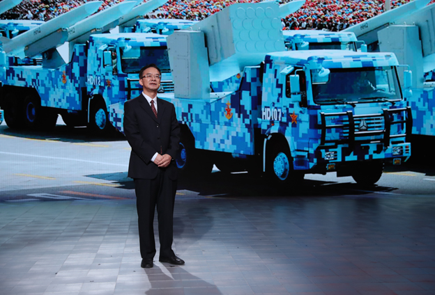 我們武器裝備讓大家自豪地說(shuō)東風(fēng)快遞，使命必達(dá)