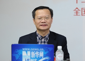 胡忠雄在訪談現(xiàn)場(chǎng)