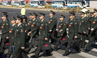 代表走向人民大會(huì)堂