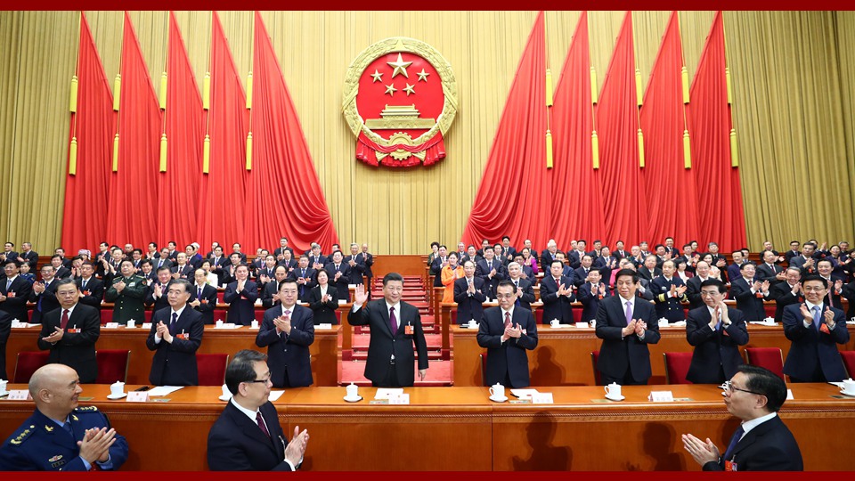 習(xí)近平當(dāng)選國(guó)家主席、中央軍委主席