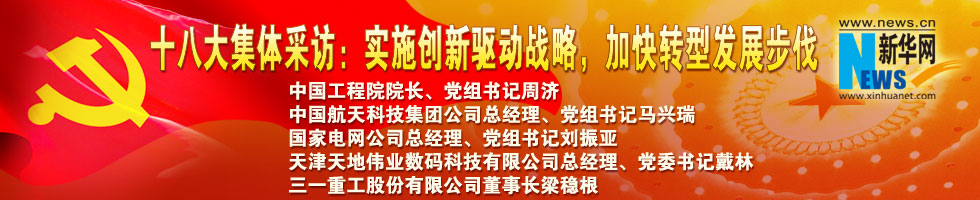 十八大集體采訪：實(shí)施創(chuàng)新驅(qū)動戰(zhàn)略，加快轉(zhuǎn)型發(fā)展步伐