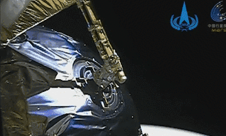 &ldquo;天問(wèn)一號(hào)&rdquo;探測(cè)器火星捕獲過(guò)程影像來(lái)了！