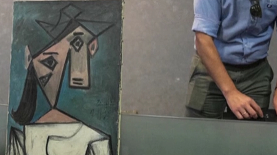 失而復(fù)得！希臘警方尋回9年前失竊的畢加索畫作
