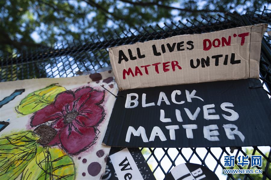 (國際)(5)美國華盛頓:抗議警察暴力執(zhí)法活動持續(xù)