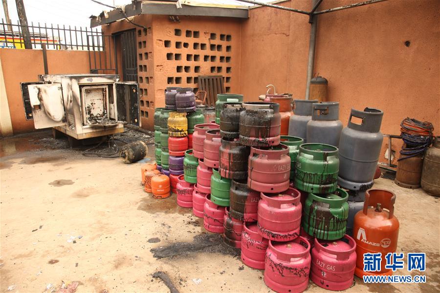 (國際·圖文互動)(4)尼日利亞南部一燃氣站爆炸致至少8人死亡