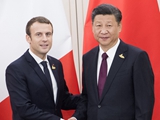 習(xí)近平會(huì)見法國(guó)總統(tǒng)馬克龍