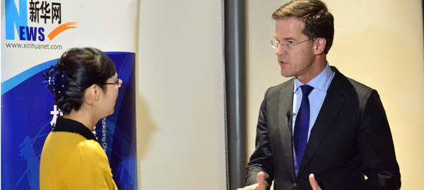 荷蘭首相馬克&middot;呂特接受新華網(wǎng)獨(dú)家訪(fǎng)談